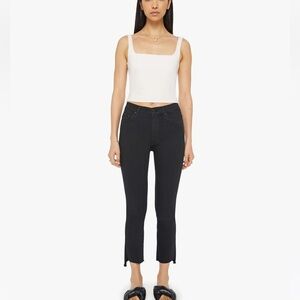 Mother The Insider Crop Step Fray Not Guilty Jeans 28‎